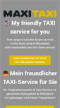 Mobile Screenshot of maxitaxi.de